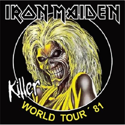 CD Iron Maiden Killer World Tour 81 Livrarias Curitiba