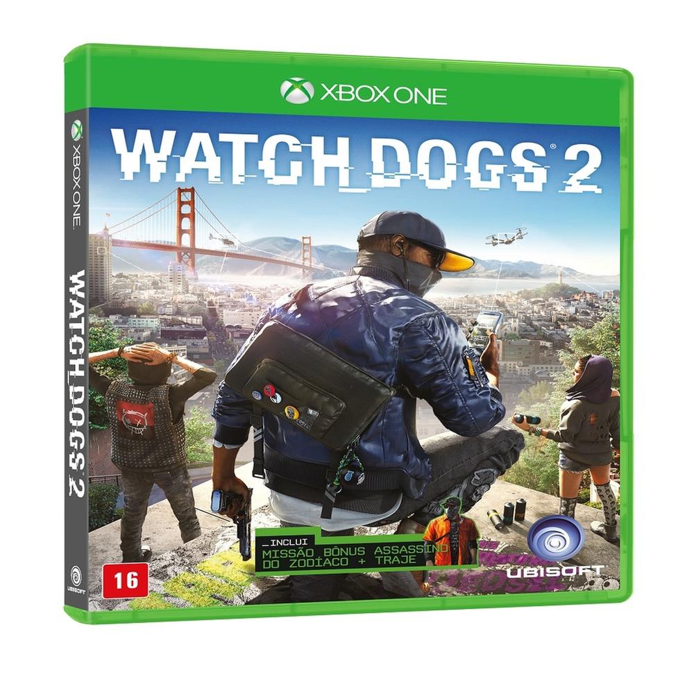 Watch Dogs 2 Xbox One Livrarias Curitiba