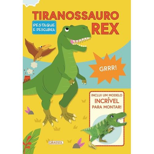 destaque e descubra - tiranossauro rex