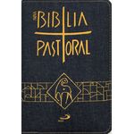 nova bíblia pastoral média - ziper jeans