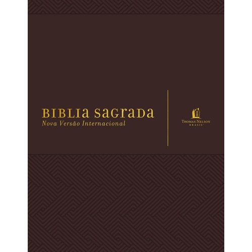 bíblia sagrada - marrom