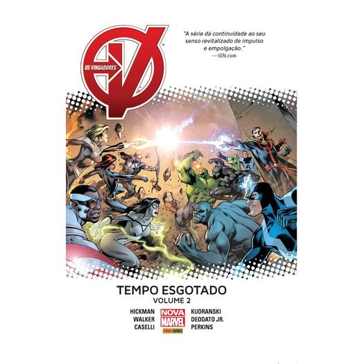 vingadores - nova marvel deluxe - tempo esgotado vol 2 vingadores - nova marvel deluxe - tempo esgotado vol 2