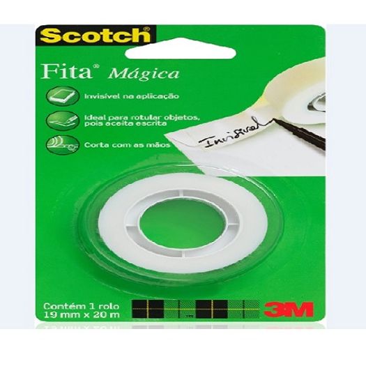 fita mágica scotch 20m fita mágica scotch 20m