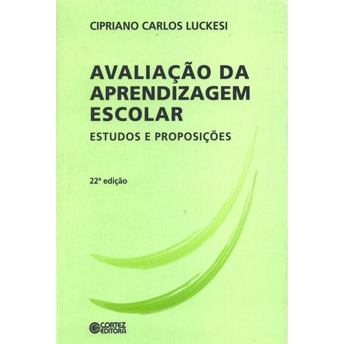 avaliação da aprendizagem escolar