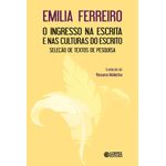 o ingresso na escrita e nas culturas do escrito