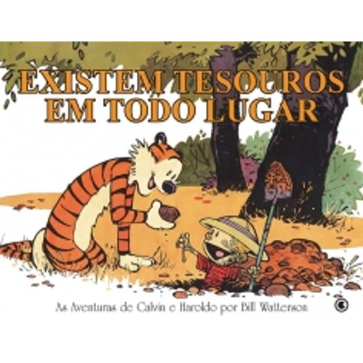 calvin e haroldo - existem tesouros em todo lugar calvin e haroldo - existem tesouros em todo lugar