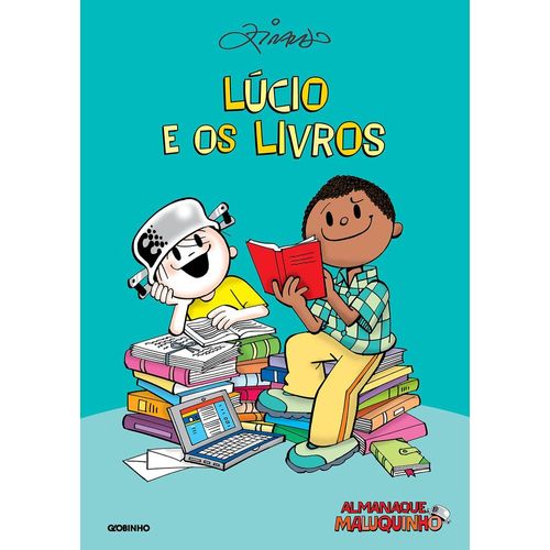 almanaque maluquinho - lúcio e os livros