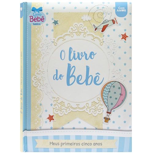 o livro do bebê - azul