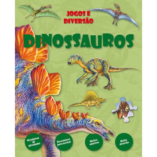Jogos E Diversao - Dinossauros - Libris