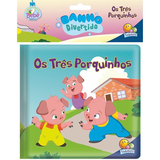 banho divertido - os três porquinhos banho divertido - os três porquinhos