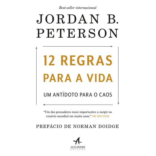 12 regras para a vida 12 regras para a vida