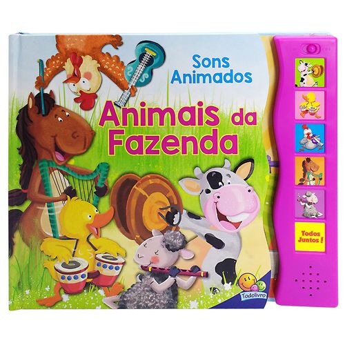 sons animados - animais da fazenda