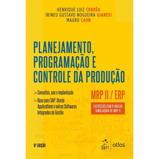 Planejamento Programacao E Controle Da Producao - Atlas