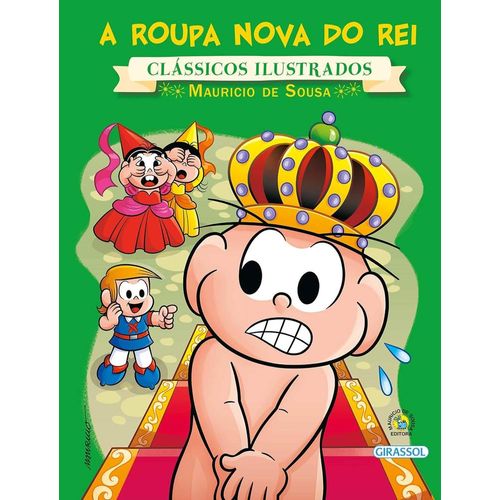 turma da mônica - a roupa nova do rei