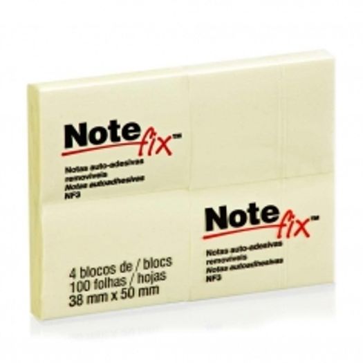 bloco note fix nf3 100 folhas 38x50mm 4 unidades amarelo 3m bloco note fix nf3 100 folhas 38x50mm 4 unidades amarelo 3m