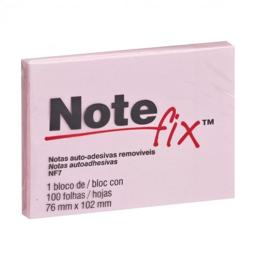 bloco note fix nf7 100 folhas 76x102mm rosa hb00416107 3m bloco note fix nf7 100 folhas 76x102mm rosa hb00416107 3m