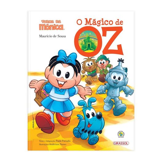 turma da mônica - o mágico de oz turma da mônica - o mágico de oz