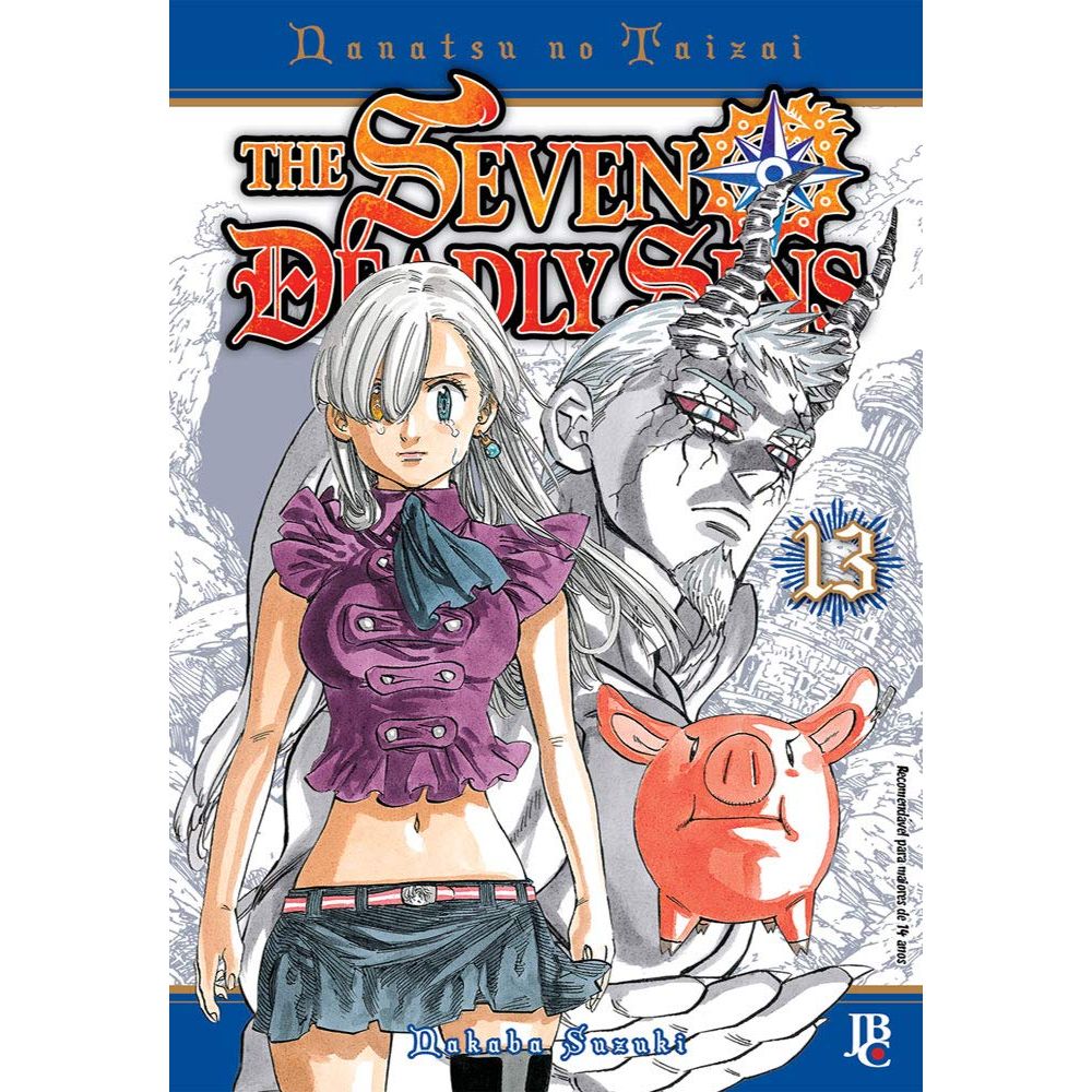 The Seven Deadly Sins (Nanatsu no Taizai) - Mangás JBC - Editora JBC