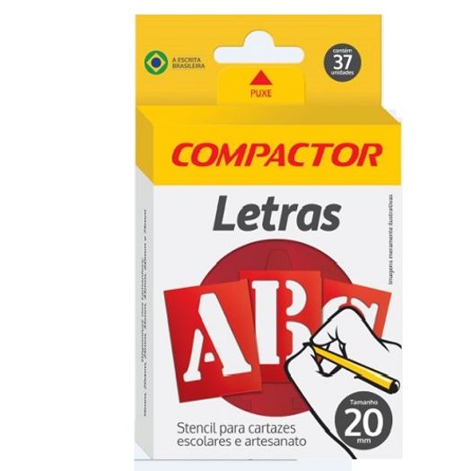 letras e números 20 mm compactor letras e números 20 mm compactor
