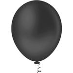 balões n 7,0 liso preto 50un
