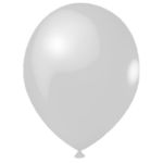 balões 7,0 liso branco polar 50un balões 7,0 liso branco polar 50un