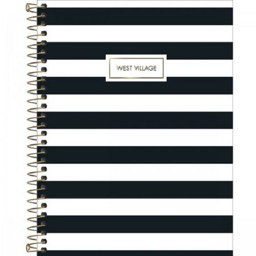 caderno universitário 1x1 80f cd 229598 west village tilibra