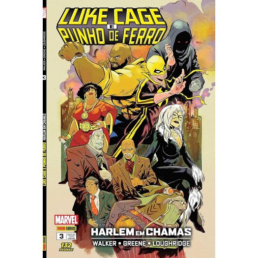 Luke Cage E Punho De Ferro - Panini