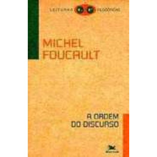 Ordem Do Discurso, A - Loyola
