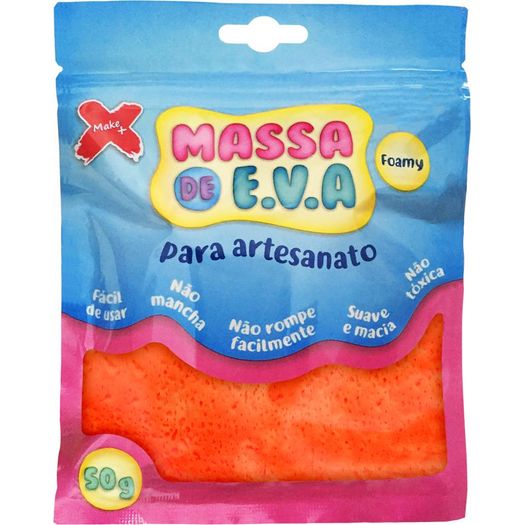 massa para modelar eva 50g laranja massa para modelar eva 50g laranja