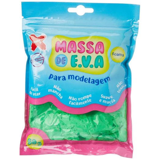 massa para modelar eva 50g verde escuro massa para modelar eva 50g verde escuro