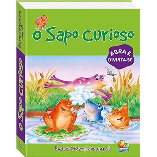 bichos divertidos em 3d - o sapo curioso bichos divertidos em 3d - o sapo curioso