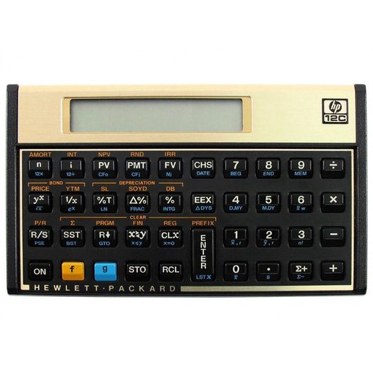 calculadora financeira 12c gold - hp calculadora financeira 12c gold - hp