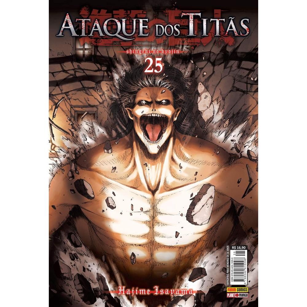 Ataque Dos Titãs - Shingeki no Kyojin - Vol. 5 [Mangá: Panini]