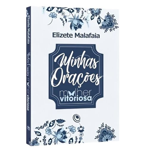 minhas orações - mulher vitoriosa - diário de oração - azul