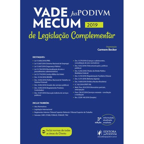 vade mecum de legislação complementar