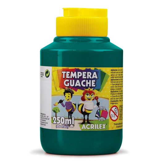tinta guache 250ml verde bandeira 511 acrilex tinta guache 250ml verde bandeira 511 acrilex