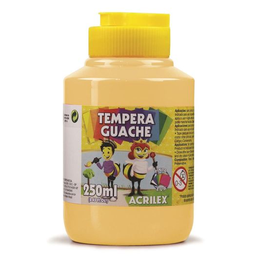 tinta guache 250ml amarelo pêssego tinta guache 250ml amarelo pêssego