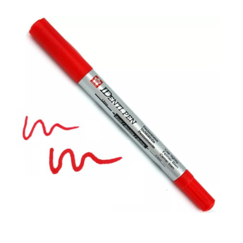 caneta-marcador-permanente-identi-pen-vermelha-ponta-dupla-1.0-0.4mm-xykpb-r-miwa