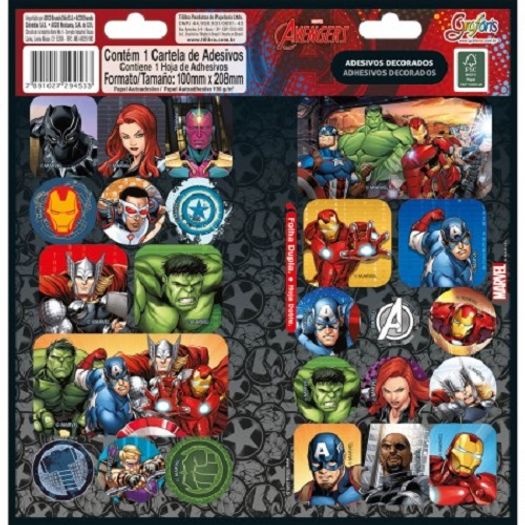 adesivo sticker avengers assemble adesivo sticker avengers assemble