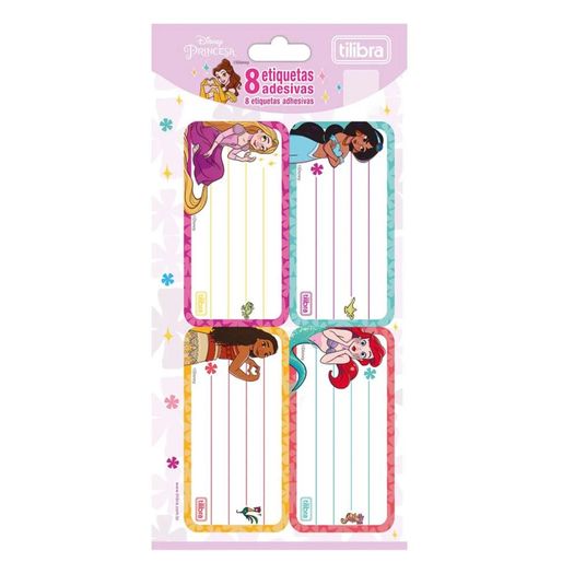 etiqueta escolar com 8 unidades princesas etiqueta escolar com 8 unidades princesas