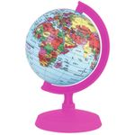 globo terrestre baby 10cm rosa pink globo terrestre baby 10cm rosa pink