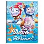 caderno linguagem brochura 48 folhas capa dura patrulha canina caderno linguagem brochura 48 folhas capa dura patrulha canina