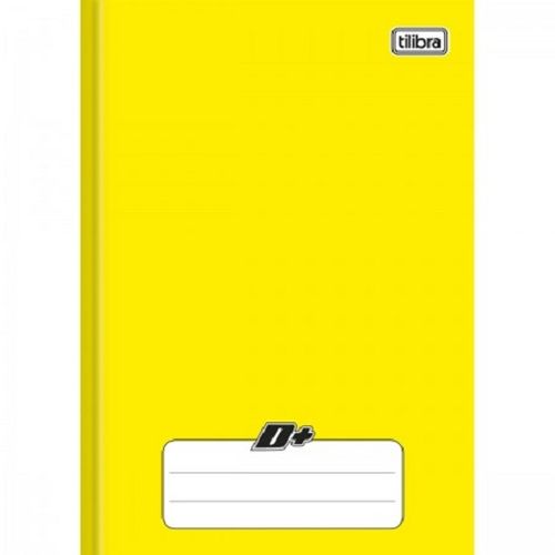 caderno brochurao 96f cd 116807 amarelo d+ tilibra