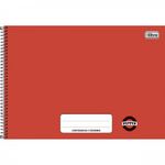 caderno cartografia esp 80f cd 229792 vermelho pepper tilibra