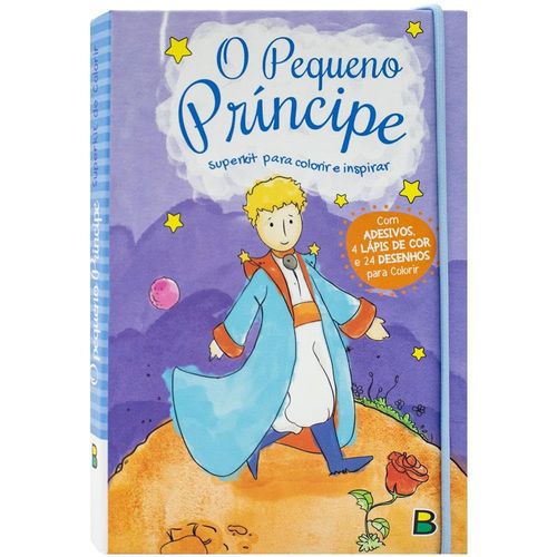 meu super kit para colorir e se inspirar - pequeno príncipe