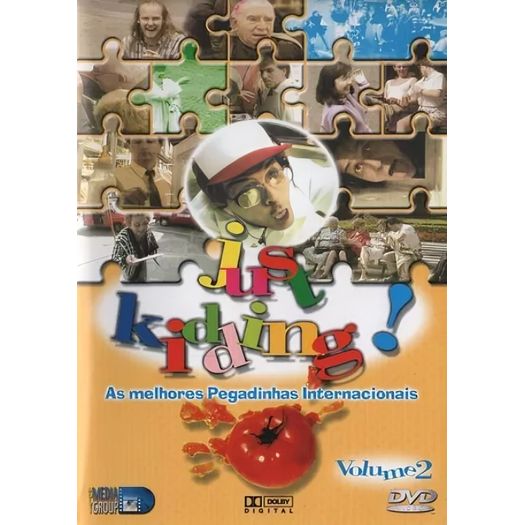 dvd just kidding - as melhores pegadinhas internacionais dvd just kidding - as melhores pegadinhas internacionais
