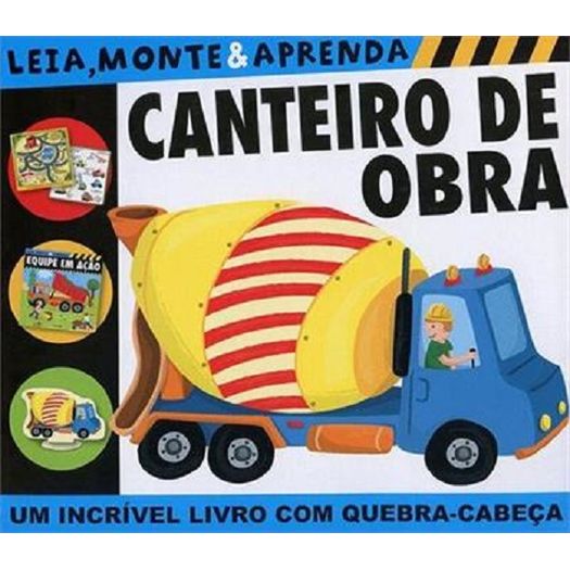 Canteiro De Obra - Leia Monte E Aprenda - Tiger Tales