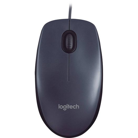 mouse usb m90 cinza - logitech mouse usb m90 cinza - logitech