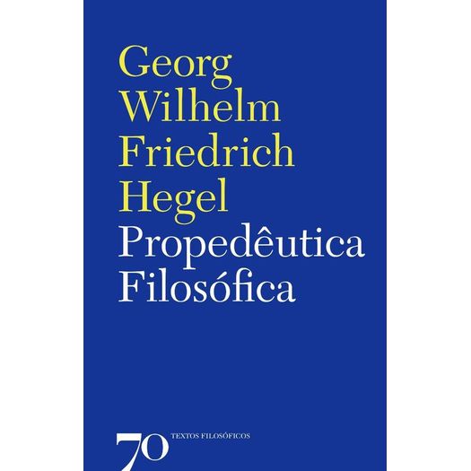 Propedeutica Filosofica - Edicoes 70