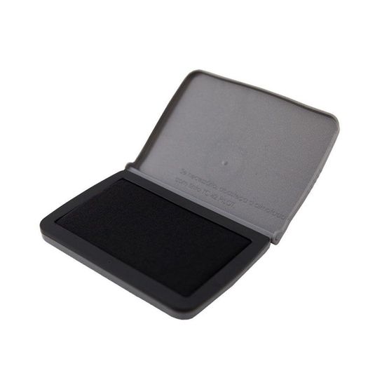almofada para carimbo n2 preto